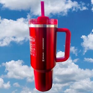 2023 Holiday Starbucks x Stanley 40oz Tumbler Red Limited Edition NEW IN HAND - Sold on eBay November 19th, 2023 for $165.00