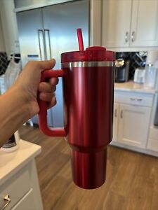 Stanley X Starbucks 2023 Holiday Red  40oz Tumbler Cup - LIMITED EDITION - Sold on eBay November 24th, 2023 for $160.50 (24 bids) 