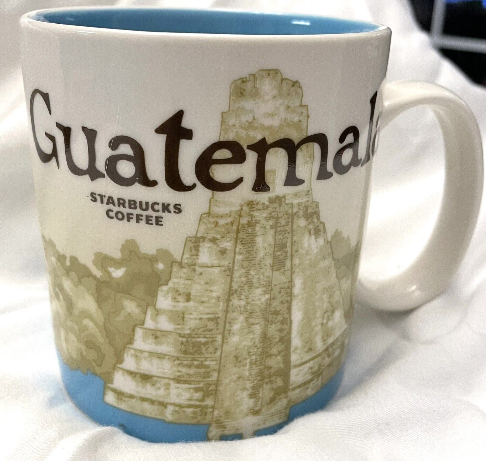 Starbucks “Been there series” Guatemala Mug Light Blue Background 2017 - Sold on eBay January 31st, 2025 for $69.99