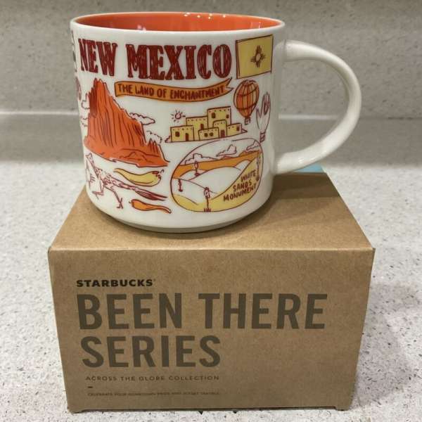 Starbucks 2021 New Mexico Been There Series Mug, 14 oz.   New in Box - Sold on eBay September 22nd, 2024 for $99.00