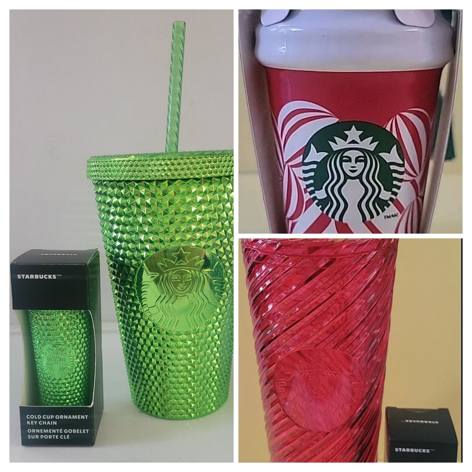 STARBUCKS 2024 Holiday Extravaganza TRIO - Sold on eBay November 25th, 2024 for $120.00