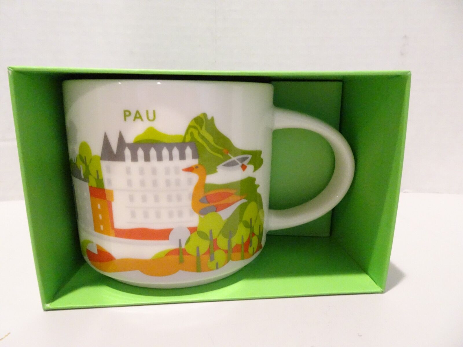 Starbucks You Are Here PAU France 14oz Ceramic Coffee Mug Tea Cup NEW - Sold on eBay February 6th, 2025 for $69.99