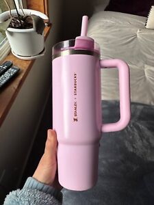 Stanley Starbucks Stanley Pink 30oz Tumbler Mexico with flaws - Sold on eBay April 21st, 2024 for $182.50 (20 bids) 