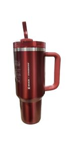 Starbucks Stanley 2023 Red Holiday Stainless Steel Tumbler 40 oz, New, Very Rare - Sold on eBay December 17th, 2023 for $200.00