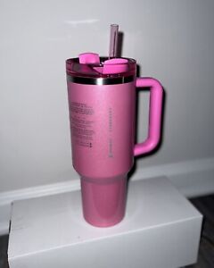 2024 Stanley x Starbucks Pink 40oz Tumbler New Target Exclusive IN HAND Ship Now - Sold on eBay January 8th, 2024 for $230.00 (1 bids) 