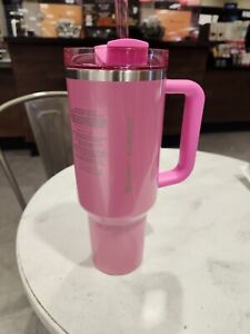 Stanley x Starbucks Exclusive 2024 Pink 40oz Tumbler NEW Early Release!!! - Sold on eBay January 3rd, 2024 for $210.00 (1 bids) 