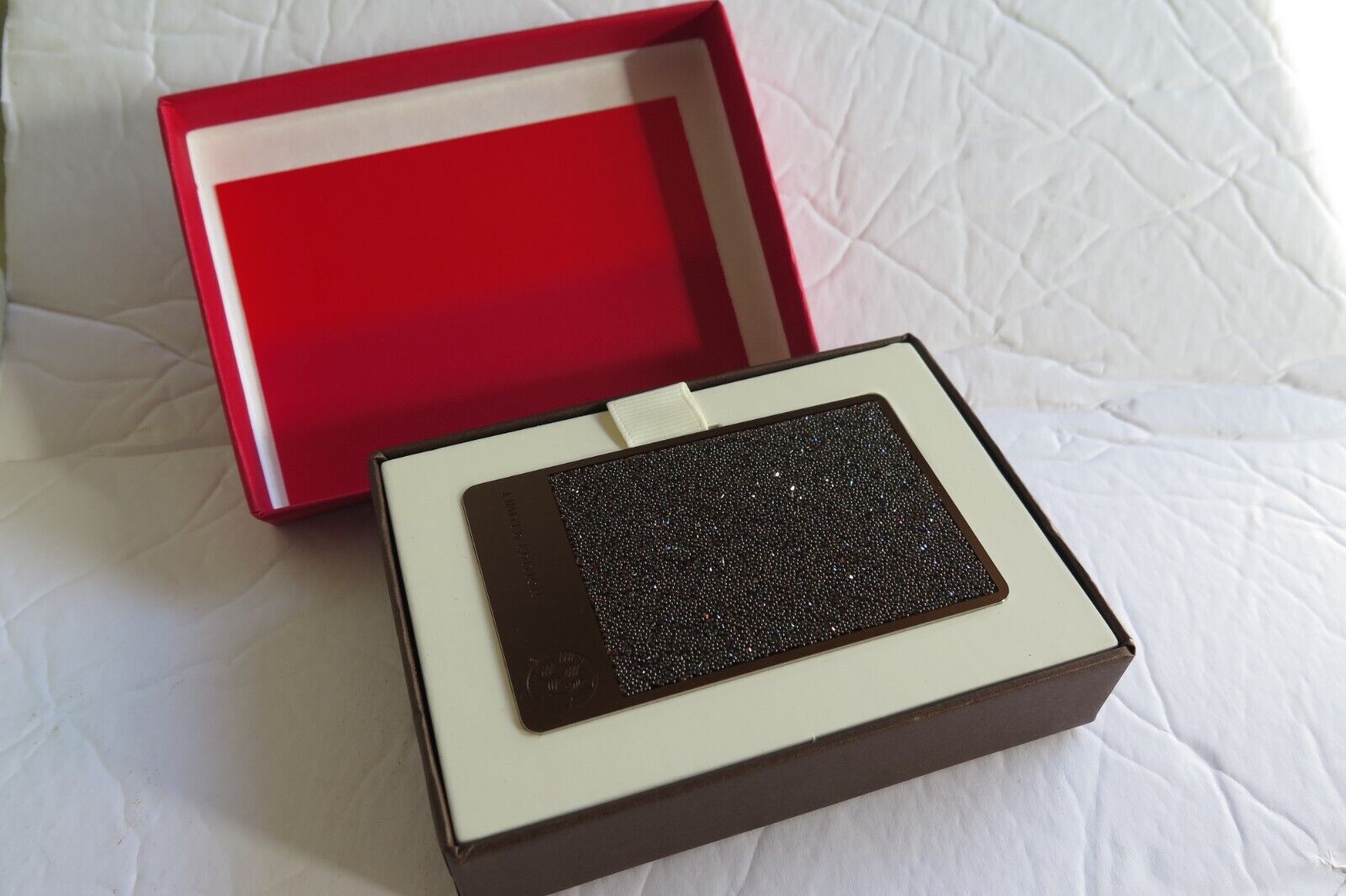 NEW Starbucks 2016 Swarovski Crystal Limited Edition Metal Gift Card BRAND NEW ! - Sold on eBay December 28th, 2024 for $649.00