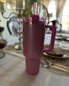 ?NEW?Stanley x Starbucks Exclusive 2024 Pink 40oz Tumbler ?In Hand?Quick Ship! - Sold on eBay January 5th, 2024 for $215.00