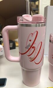 Starbucks - Stanley 2024 Taiwan Valentine's Day Pink Cat 30oz SS Tumbler - Sold on eBay February 7th, 2024 for $189.00