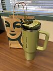 Stanley Starbucks Fall 2024 40 FL OZ Olive Green Vacuum Seal Quencher Tumbler - Sold on eBay August 27th, 2024 for $89.99