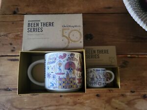 Disney 50th Anniversary Starbucks Magic Kingdom Mug+Ornament  Been There Series - Sold on eBay December 2nd, 2023 for $240.00