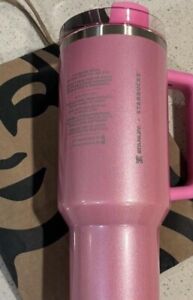 Starbucks Stanley 40 oz Tumbler Winter Pink Target Exclusive Collab NEW - Sold on eBay February 10th, 2024 for $207.50 (13 bids) 