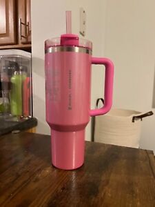 2024 Stanley x Starbucks Cup Winter Pink Tumbler 40 oz - Sold on eBay January 18th, 2024 for $225.00