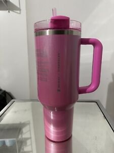Stanley x Starbucks Exclusive 2024 Pink 40oz Tumbler Early Release Ships ASAP! - Sold on eBay January 6th, 2024 for $250.00