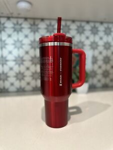 New  Stanley Holiday 2023 Collab (40 oz) Red Tumbler In HAND Quick Ship - Sold on eBay November 2nd, 2023 for $165.00