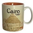 2009 Starbucks CAIRO Mug Collector Series Egypt 16 oz  VERY RARE Pyramids EXC