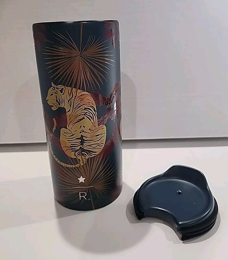 STARBUCKS RESERVE Roastery Tumbler Sumatran Tiger Double Ceramic 10oz Coffee Mug - Sold on eBay January 24th, 2025 for $88.88
