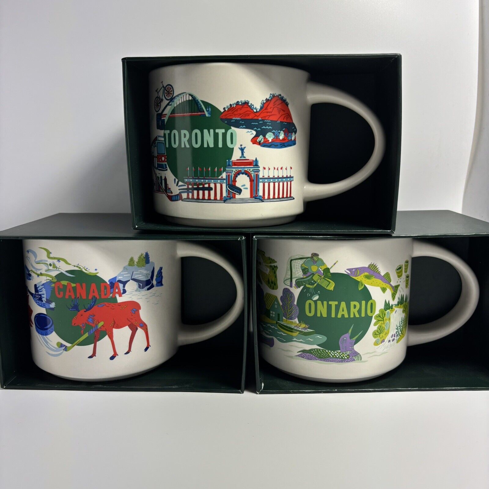 NEW IN BOX Starbucks DISCOVERY Series Toronto Canada Ontario 14oz Mug 2024 - Sold on eBay February 15th, 2025 for $109.99