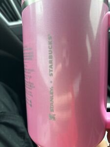 Stanley X Starbucks tumbler 40oz pink 2024 - Sold on eBay December 22nd, 2023 for $200.00