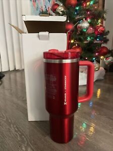 Very Limited 2023 Starbucks X Stanley 40oz Holiday Tumbler Cup New Unused RED - Sold on eBay December 15th, 2023 for $182.50 (22 bids) 
