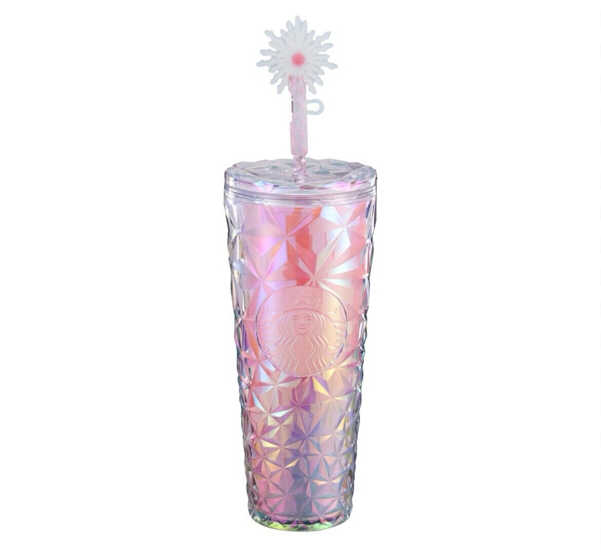 NWT Starbucks & Wicked Glinda 24 oz Pink Tumbler W/ Untouched Magic Wand Straw - Sold on eBay December 9th, 2024 for $93.00 (16 bids) 