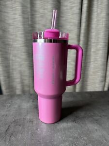 Stanley Starbucks Exclusive 2024 Pink 40oz Tumbler NEW!!! In Hand, Fast Shipping - Sold on eBay January 4th, 2024 for $220.00