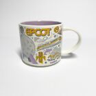 Disney EPCOT Starbucks Been There Pin Drop Collection 14 oz Mug Purple Yellow - Sold on eBay September 8th, 2024 for $99.99
