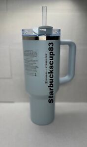 Unreleased Starbucks x Stanley Spring Blue 2024 40oz - Sold on eBay April 4th, 2024 for $190.50 (48 bids) 