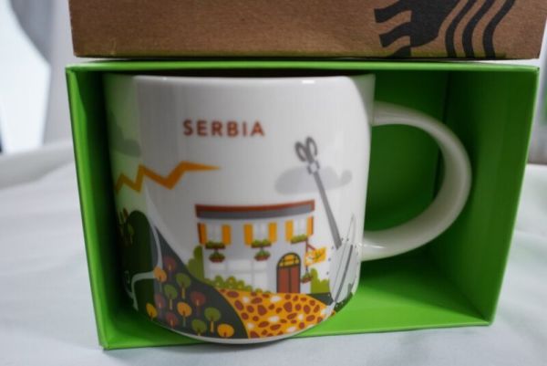 Starbucks 2023 You Are Here Collection YAH mug SERBIA NEW IN BOX - Sold on eBay September 13th, 2024 for $99.95