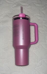 Stanley x Starbucks Winter Pink 40oz Tumbler (2024 Target Exclusive) New In Hand - Sold on eBay January 10th, 2024 for $280.00 (17 bids) 