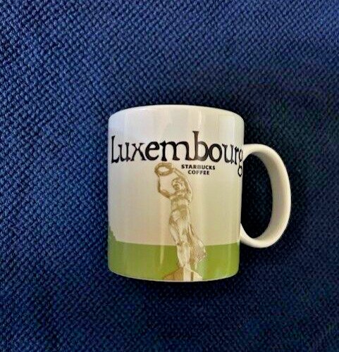 Starbucks Luxembourg Global Icon City Series Mug 16 oz NEW with SKU+ Rare