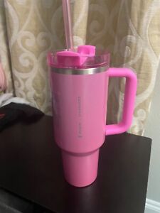 Stanley x Starbucks Winter Pink 40oz Tumbler (2024 Target Exclusive) New In Hand - Sold on eBay January 29th, 2024 for $212.50 (7 bids) 