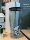 NEW 2025 PEANUTS X STARBUCKS Love Plastic Cold Cup 24oz Snoopy Woodstock - Sold on eBay March 19th, 2025 for $89.99