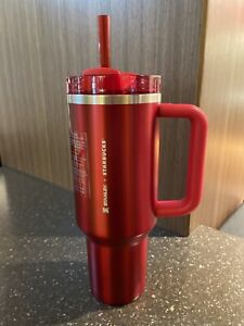 2023 Starbucks X Stanley Holiday Red Tumbler/Mug 40oz. IN HAND - Sold on eBay November 14th, 2023 for $160.48 (4 bids) 