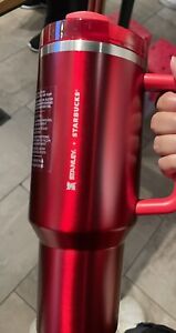 ?NEW LIMITED Starbucks x Stanley Holiday 2023 Collab (40 oz) Red Tumbler Mug ? - Sold on eBay November 2nd, 2023 for $180.00