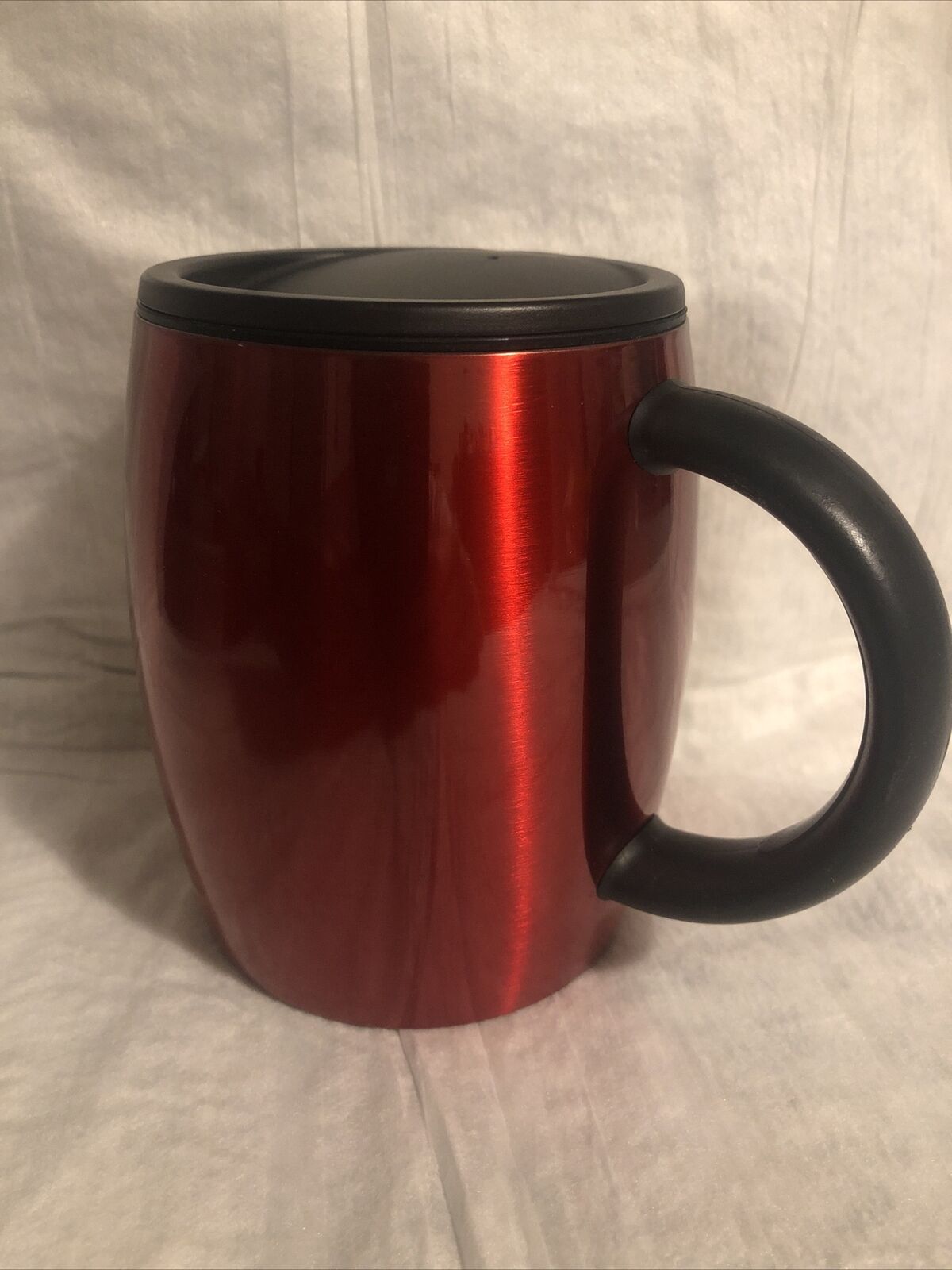 Starbucks Tumblr stainless steel red desktop 14 ounce - Sold on eBay March 10th, 2025 for $121.95
