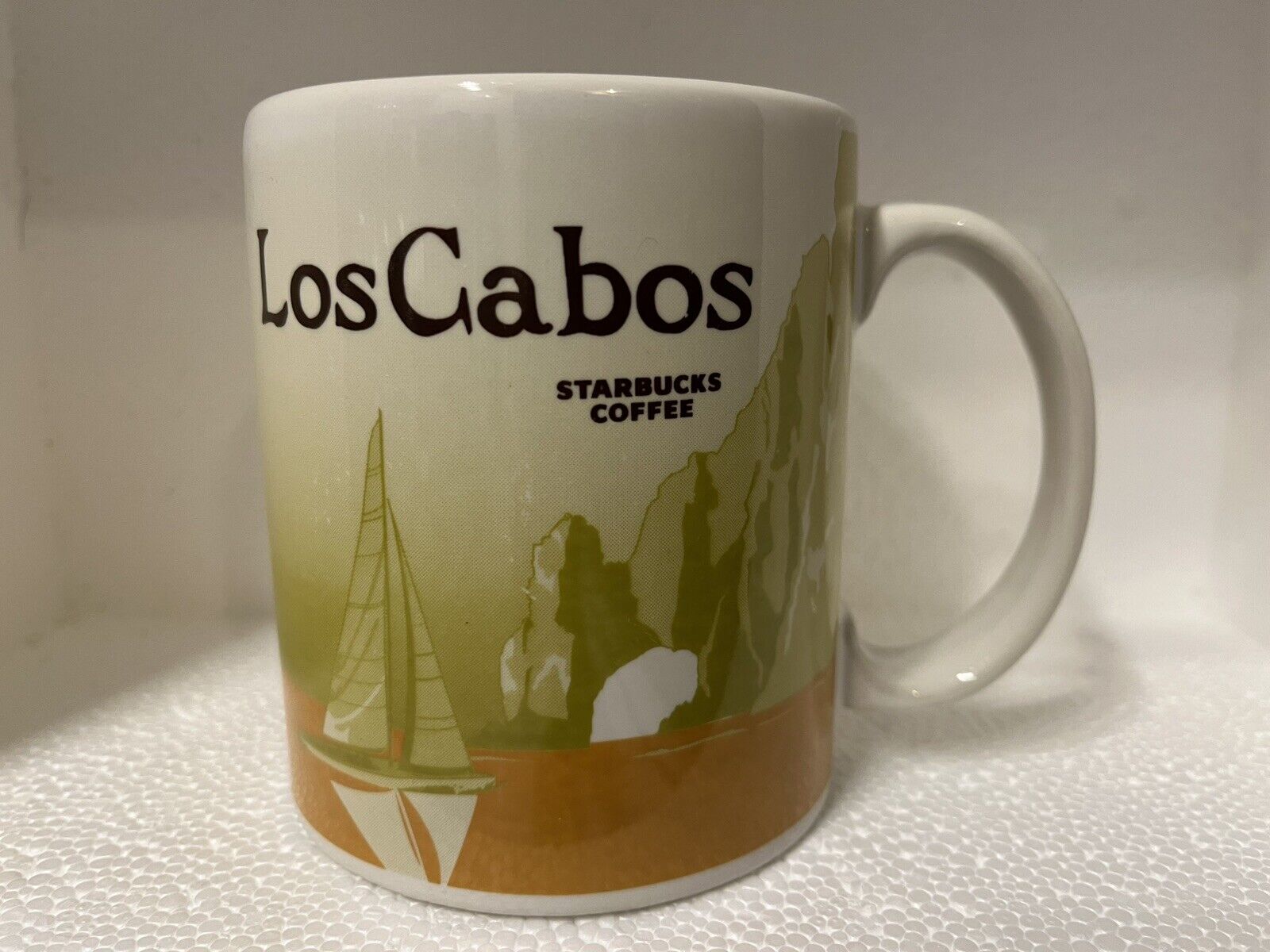 Starbucks Global Icon Los Cabos Mexico Coffee Mug Sailboat Whale 16oz 2010 GRAIL - Sold on eBay December 28th, 2024 for $149.99