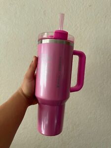 Stanley x Starbucks (Target Exclusive) Quencher 40oz Tumbler Winter Pink (2024) - Sold on eBay March 8th, 2024 for $250.00