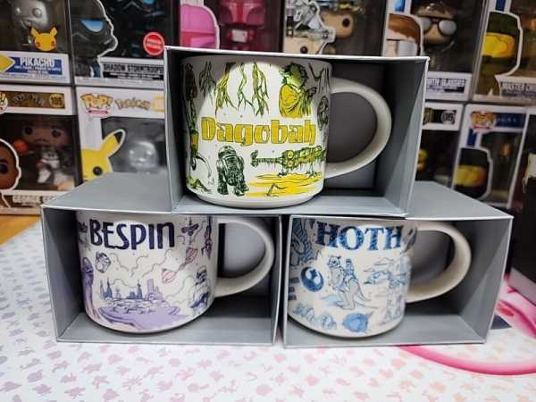 Star Wars Starbucks Been There Series Mugs 2020 Release Bespin Hoth Dagobah NIB - Sold on eBay October 29th, 2024 for $299.00