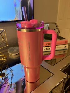 NEW! STANLEY x STARBUCKS Exclusive Tumbler 40OZ Pink Valentines Day New 2024 - Sold on eBay January 18th, 2024 for $306.00 (14 bids) 