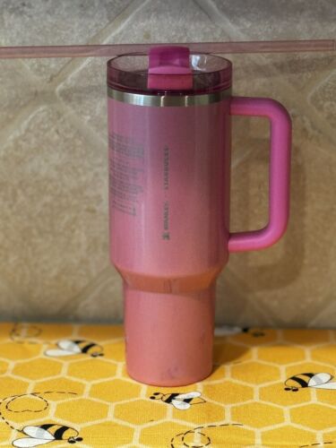 Stanley x Starbucks Winter Pink 40oz Tumbler (2024 Target Exclusive) New!!! - Sold on eBay February 19th, 2024 for $189.99
