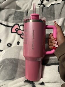 stanley x starbucks 40 oz tumbler pink 2024 - Sold on eBay January 5th, 2024 for $225.00