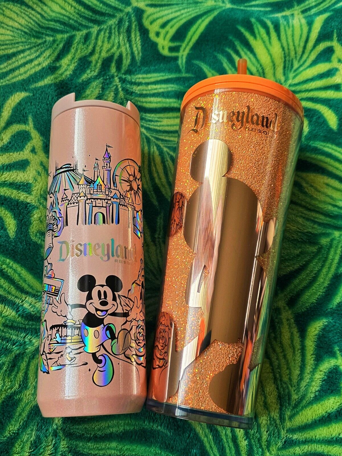 NEW LIMITED STOCK DISNEY STARBUCKS Tumbler MICKEY MOUSE  Set Of 2 16 Oz & 24 Oz - Sold on eBay March 31st, 2025 for $80.00