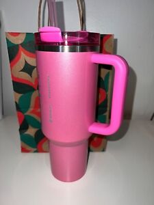 ? NEW IN HAND ? 2024 Starbucks x Stanley Cup Holiday Tumbler 40 oz Pink - Sold on eBay January 10th, 2024 for $295.00 (18 bids) 