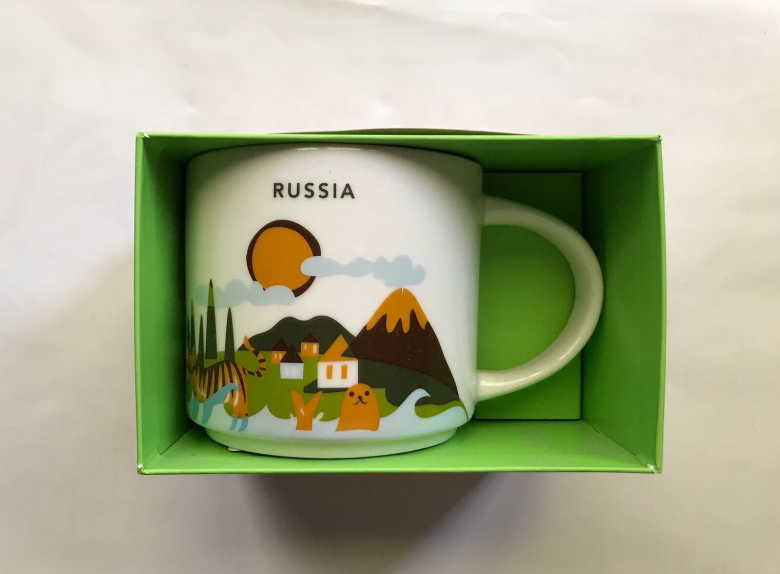 NEW Starbucks You Are Here YAH Mug 14 oz Coffee Mug RUSSIA MIT UPC ~~~US SHIP~~~ - Sold on eBay February 5th, 2025 for $174.99