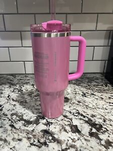 2024 Pink Starbucks x Stanley Cup Holiday Tumbler 40 oz ? IN HAND ? - Sold on eBay January 8th, 2024 for $222.50 (32 bids) 