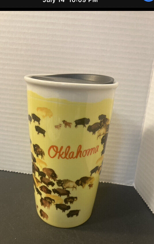 Starbucks Oklahoma "Buffalo Roam" Tumbler - Sold on eBay February 25th, 2025 for $70.00