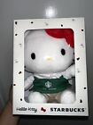Starbucks 2024 HELLO KITTY Plush Toy in Green Barista Apron Sanrio 8" US SELLER - Sold on eBay September 23rd, 2024 for $149.95