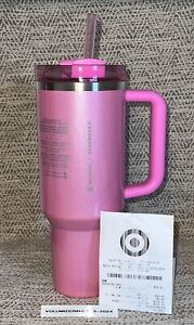 Winter Pink Stanley Target X Starbucks Exclusive Tumbler RECEIPT NOT INCLUDED ?