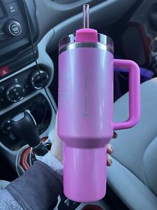 Stanley x Starbucks Exclusive 2024 Pink 40oz Tumbler IN HAND - Sold on eBay January 10th, 2024 for $330.00 (32 bids) 